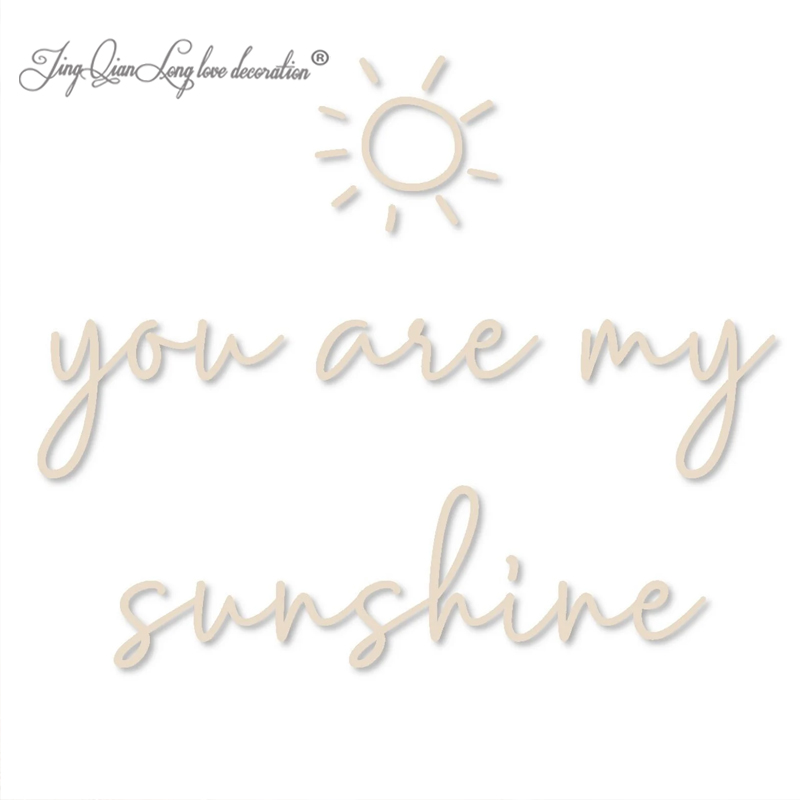 Custom  You are my sunshine wa - Baby Nursery You Are My Sunshine recension och pris