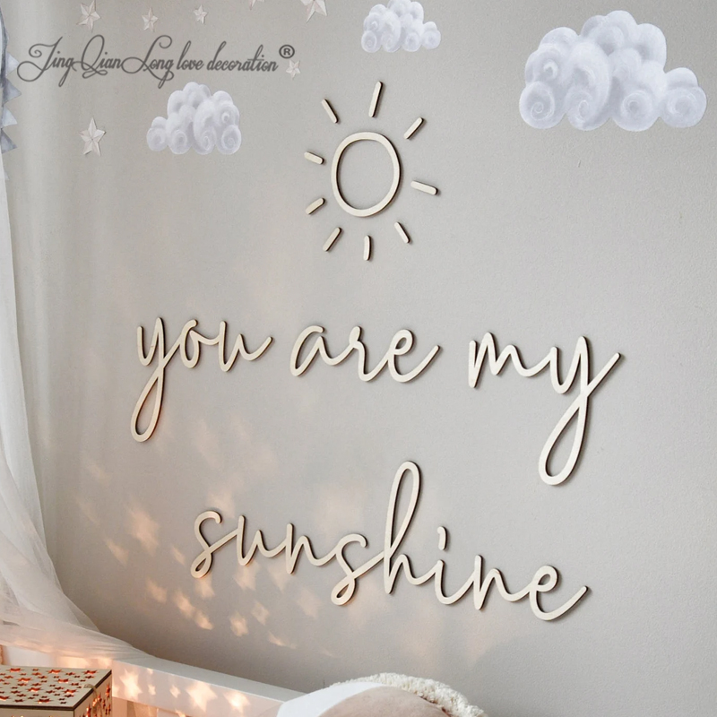 Custom  You are my sunshine wa - Baby Nursery You Are My Sunshine recension och pris