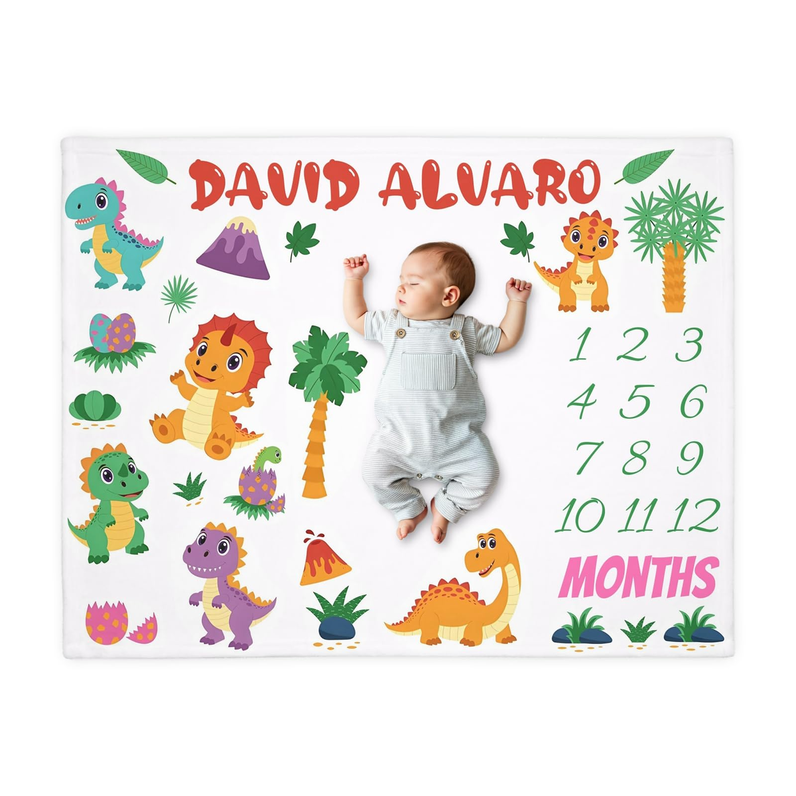 VIKAMA Dinosaur Themed Baby Mi - Baby Nursery Unisex recension och pris