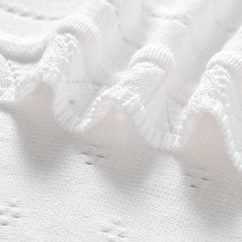 100*80cm Baby Blankets Cotton  - Baby Girl Nursery Quilt recension och pris