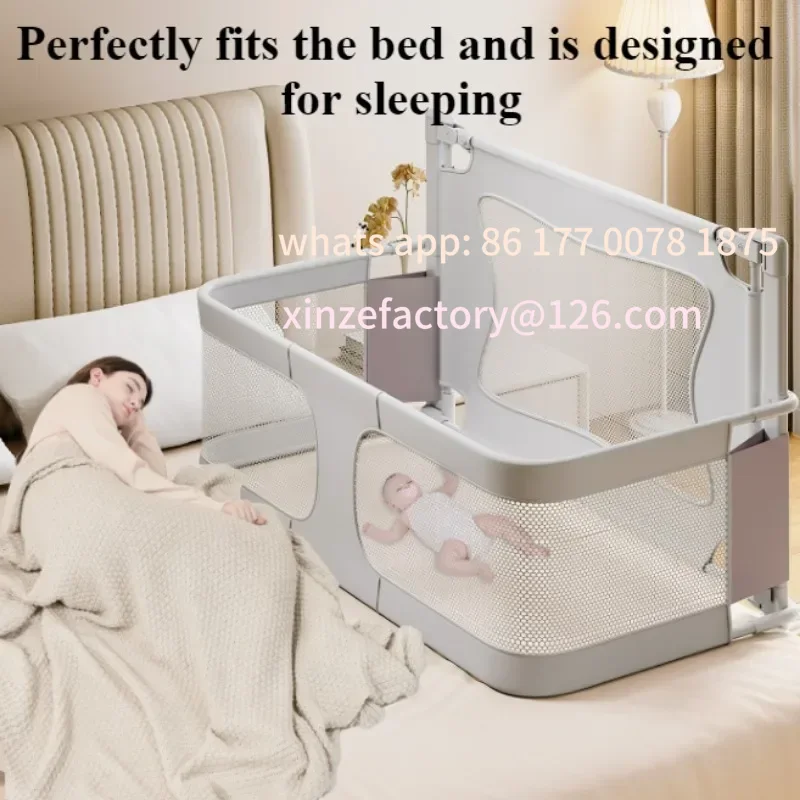 Customizable Baby Bedside Slee - Bassinet Bedside Sleeper recension och pris