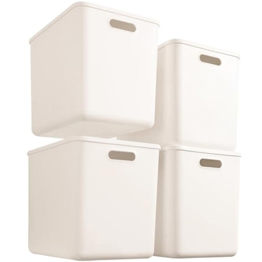 4 pack large plastic storage b - Baby Nursery Handles recension och pris