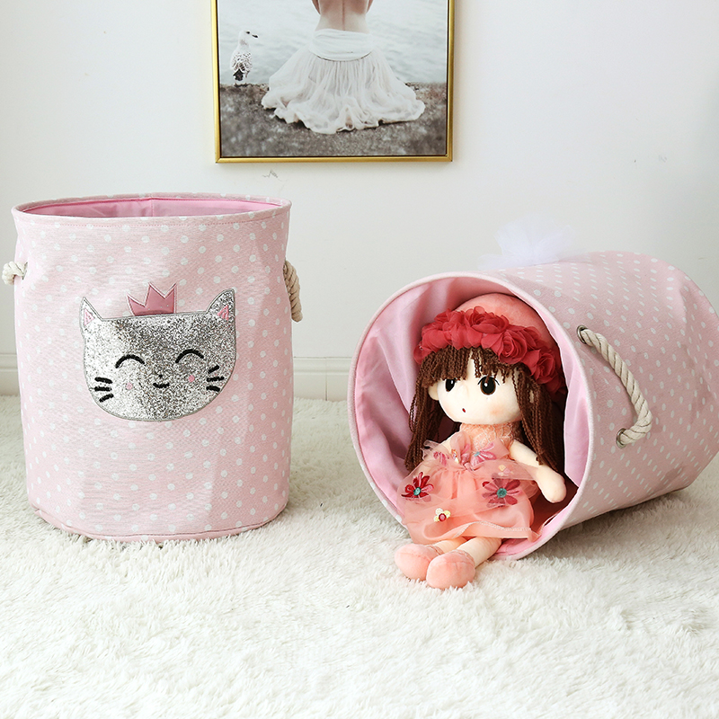 Foldable Laundry Basket for Di - Baby Nursery Wardrobe recension och pris