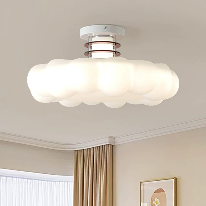 Cream Style Cloud Bedroom Ceil - Baby Nursery Ceiling Light recension och pris
