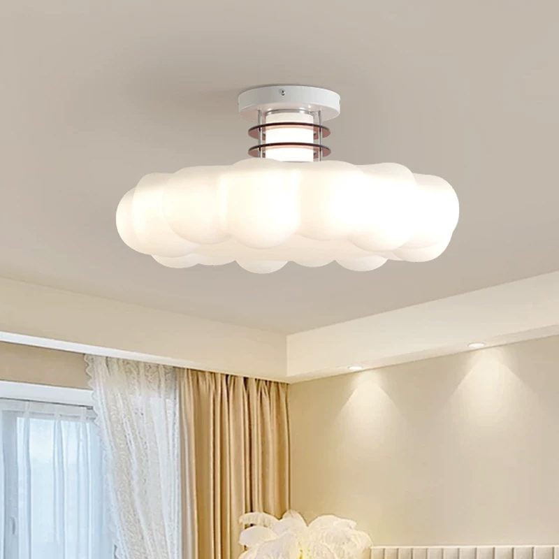 Cream Style Cloud Bedroom Ceil - Baby Nursery Ceiling Light recension och pris