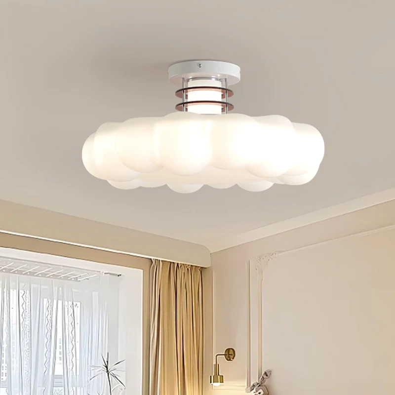 Cream Style Cloud Bedroom Ceil - Baby Nursery Ceiling Light recension och pris