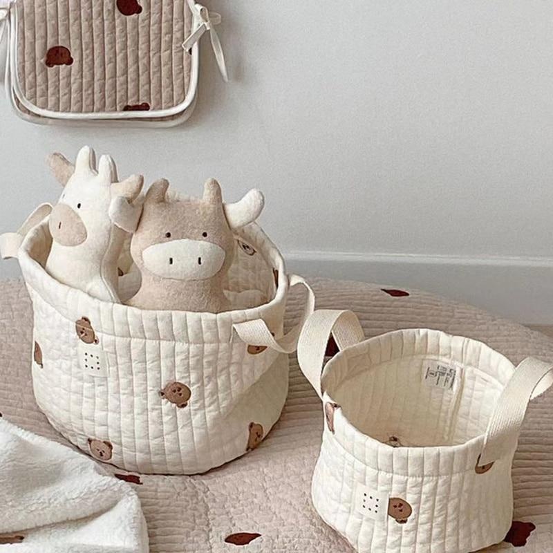 Cute Bear Embroidery Diaper Ba - Baby Nursery Wardrobe recension och pris