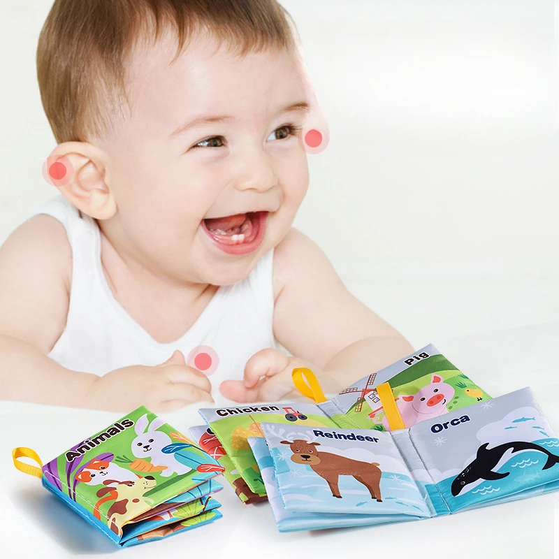 Baby Soft Cloth Book for Newbo - Baby Nursery Books recension och pris