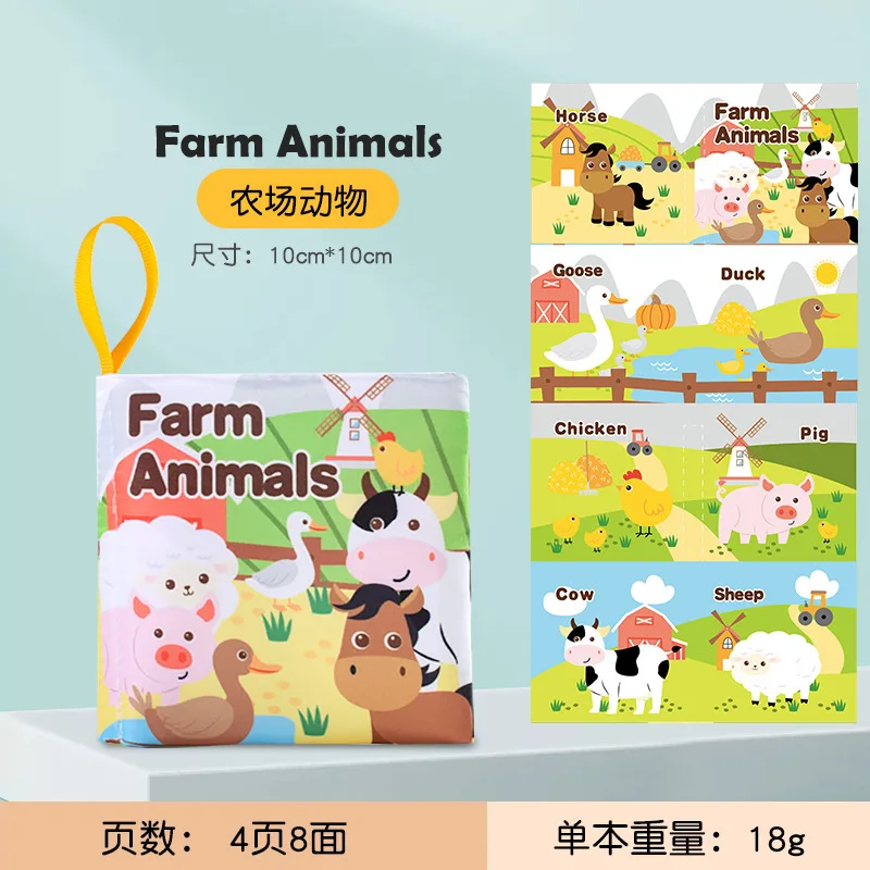 Baby Soft Cloth Book for Newbo - Baby Nursery Books recension och pris