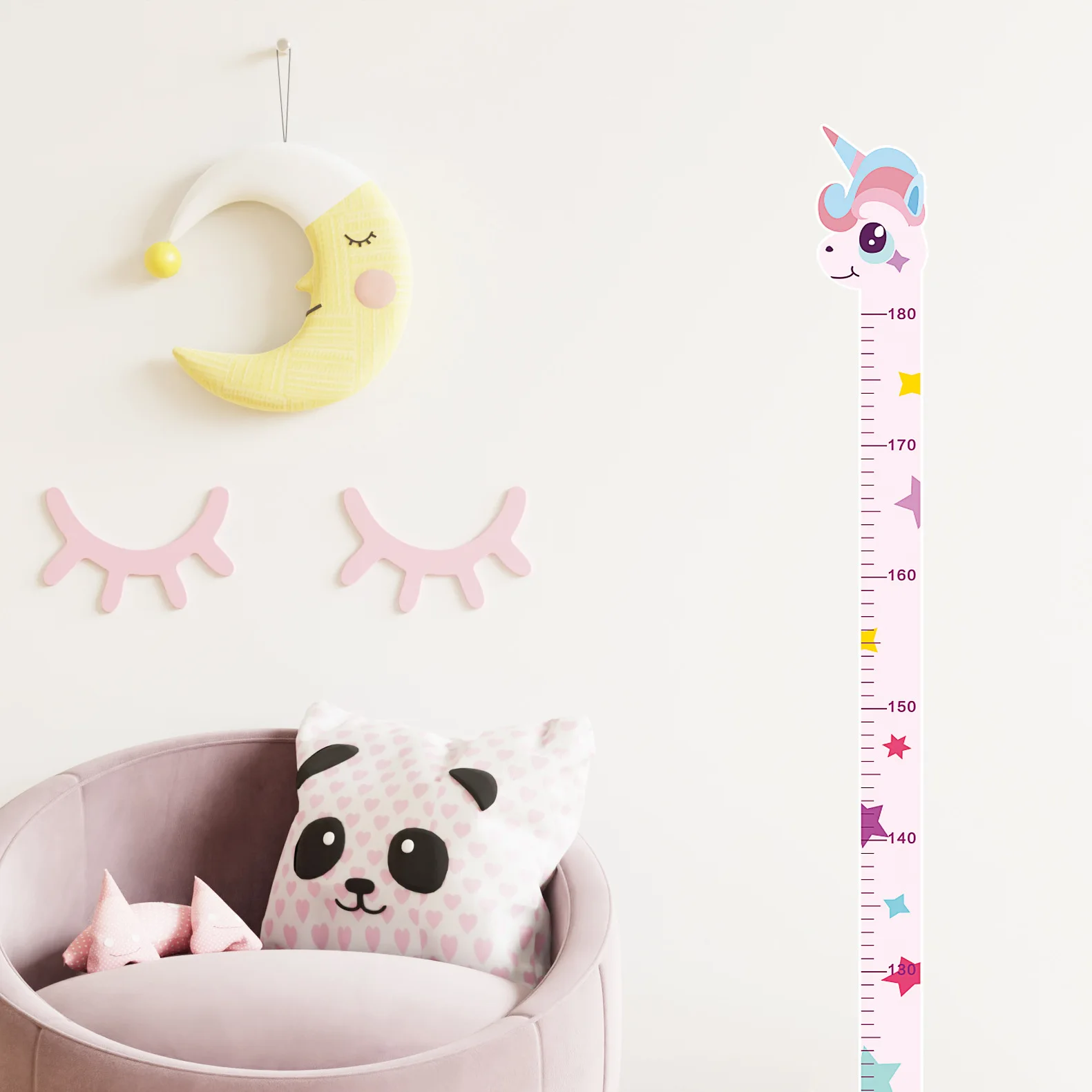 Cartoon Animals Baby Height Me - Baby Nursery Labels recension och pris