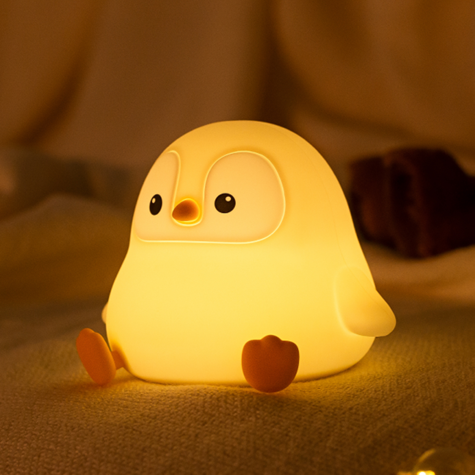 Cute PenguinBaby Night Light K - Baby Nursery Lamp recension och pris