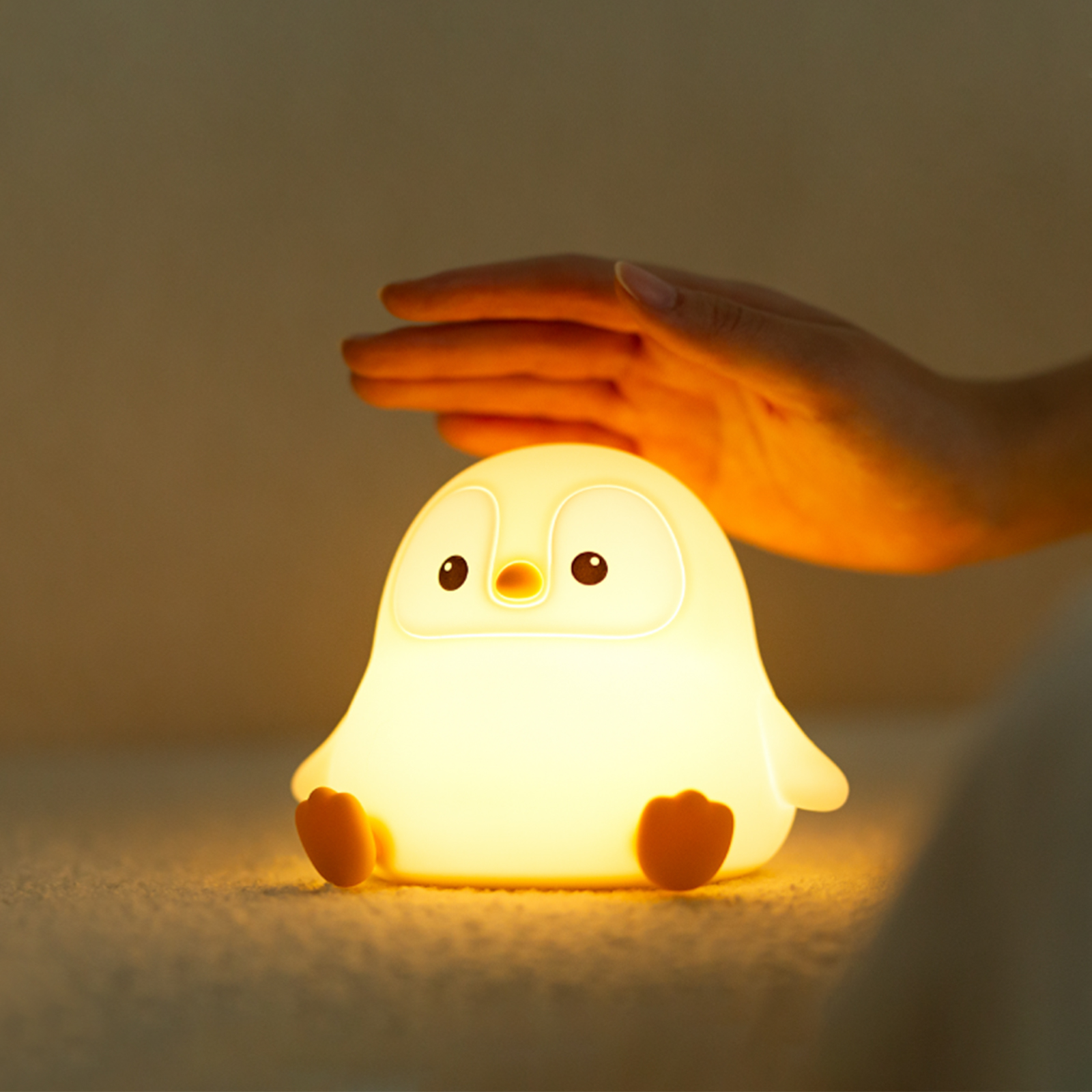 Cute PenguinBaby Night Light K - Baby Nursery Lamp recension och pris