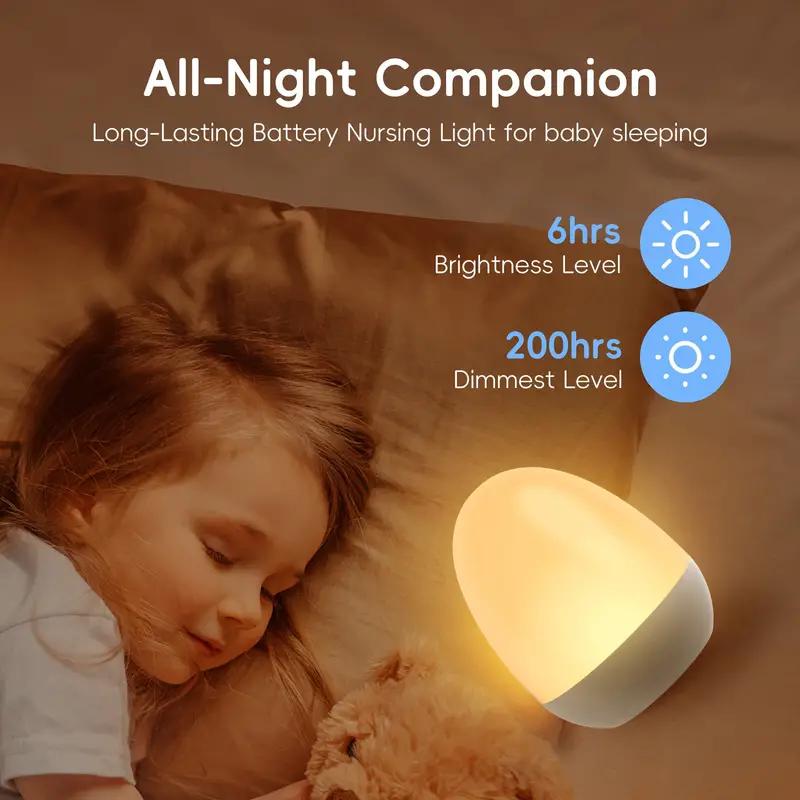 Touch Night Light for Baby Nur - Baby Nursery Lamp recension och pris