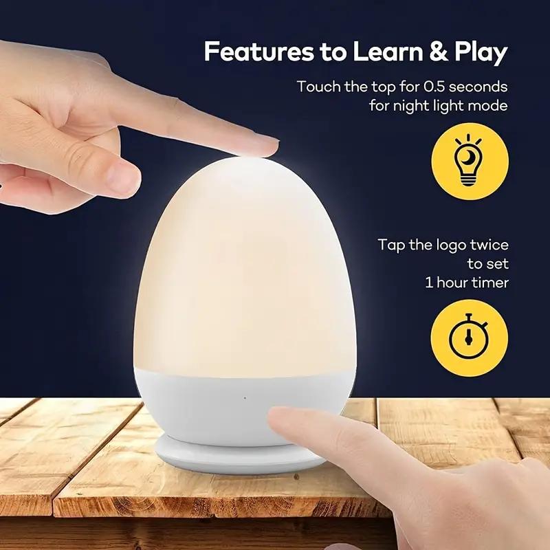 Touch Night Light for Baby Nur - Baby Nursery Lamp recension och pris