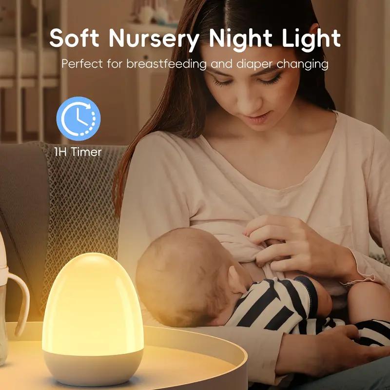 Touch Night Light for Baby Nur - Baby Nursery Lamp recension och pris