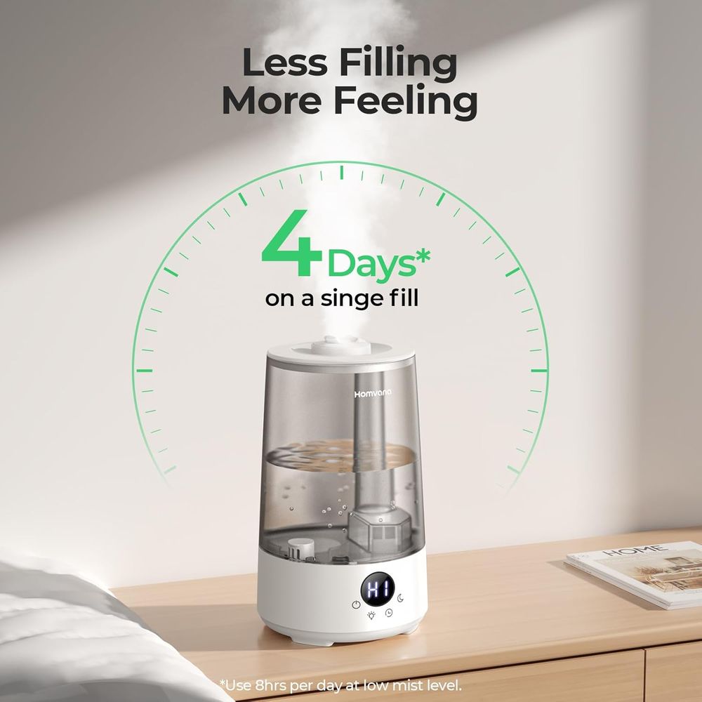 Ultra-Quiet 3.6L Top-Fill Cool - Humidifier Nursery Quiet recension och pris