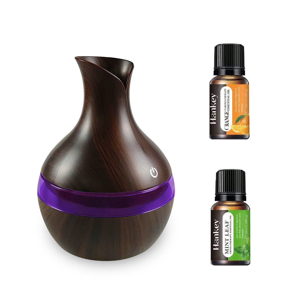 Diffuser For Home 300ml Wooden - Humidifier Nursery Quiet recension och pris