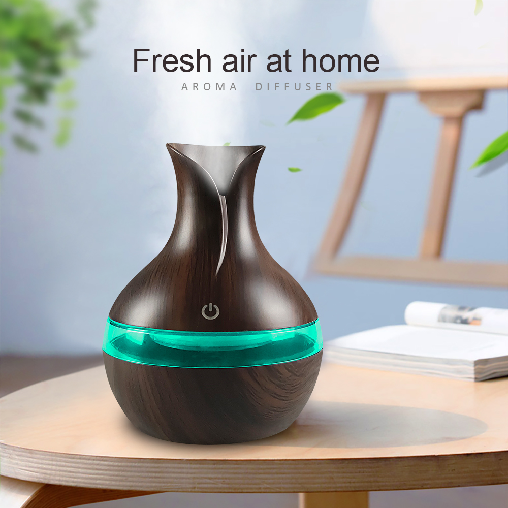 Diffuser For Home 300ml Wooden - Humidifier Nursery Quiet recension och pris