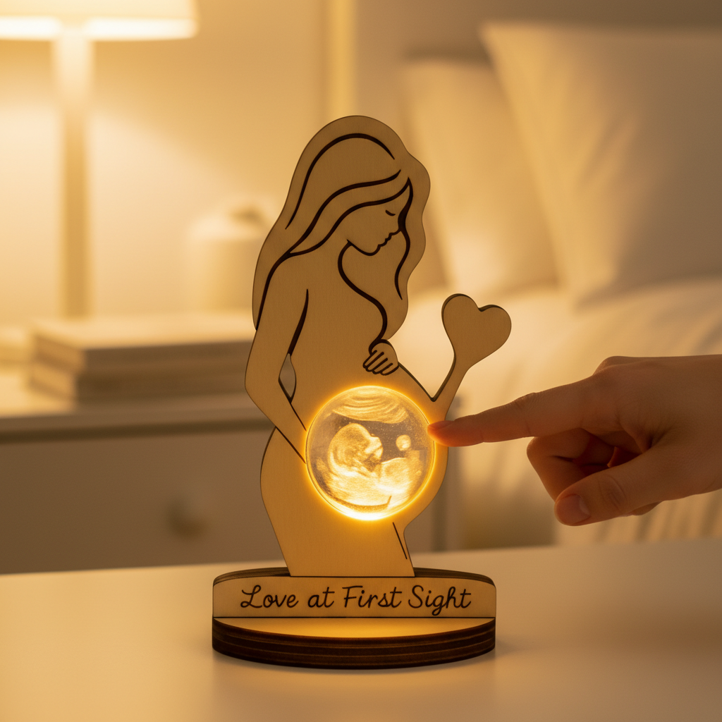 Custom Photo Night Light Perso - Baby Nursery Lamp recension och pris
