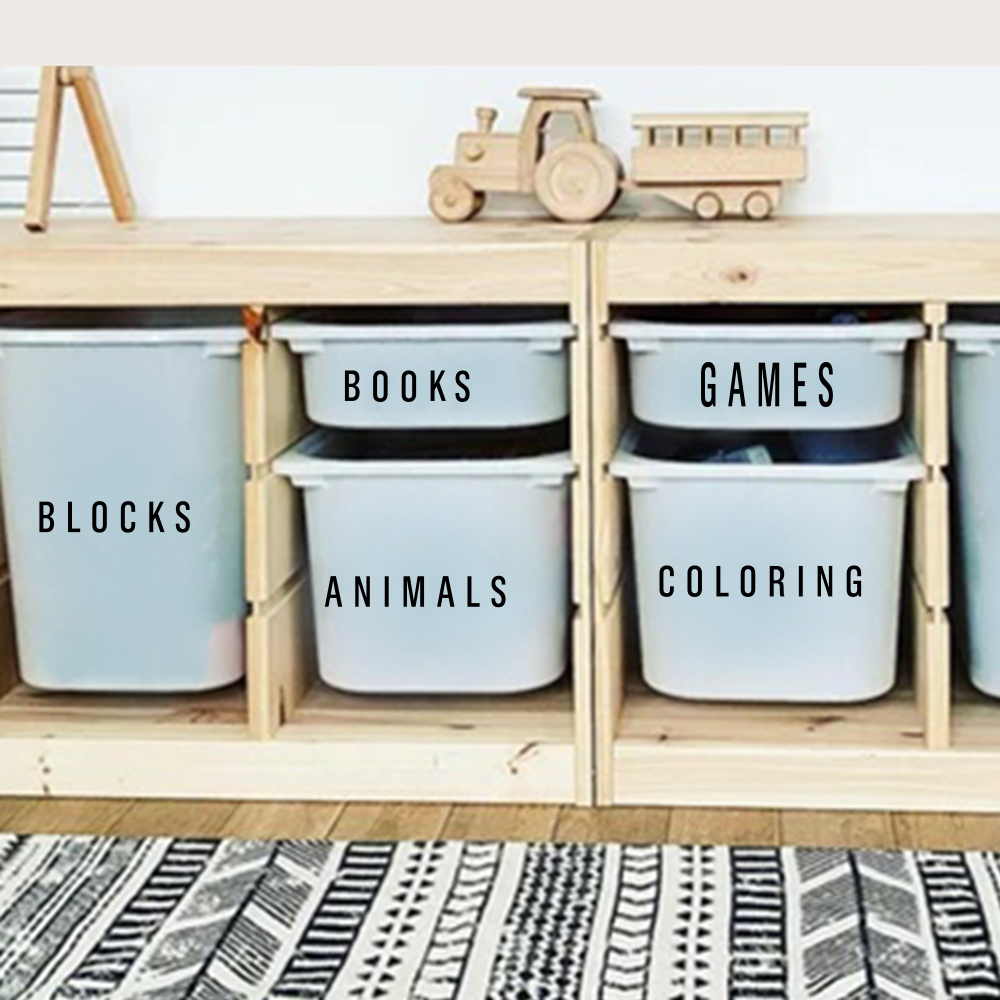 Cartoon  Toy Organization  Bin - Baby Nursery Books recension och pris