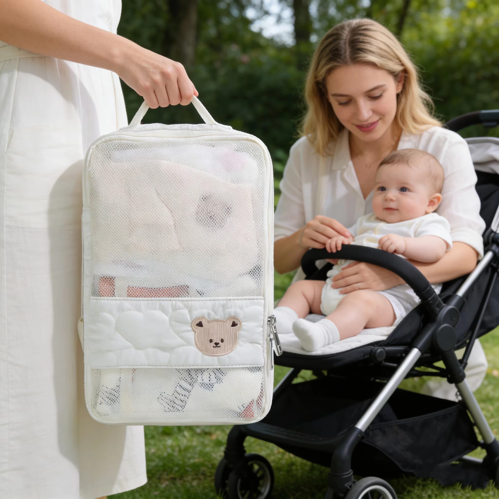 Portable Baby Diaper Storage B - Baby Nursery Organization Ideas recension och pris