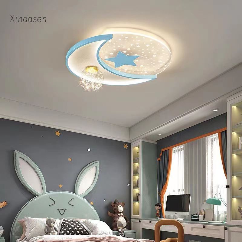 Creative Moon Star Ceiling Lam - Baby Nursery Ceiling Light recension och pris
