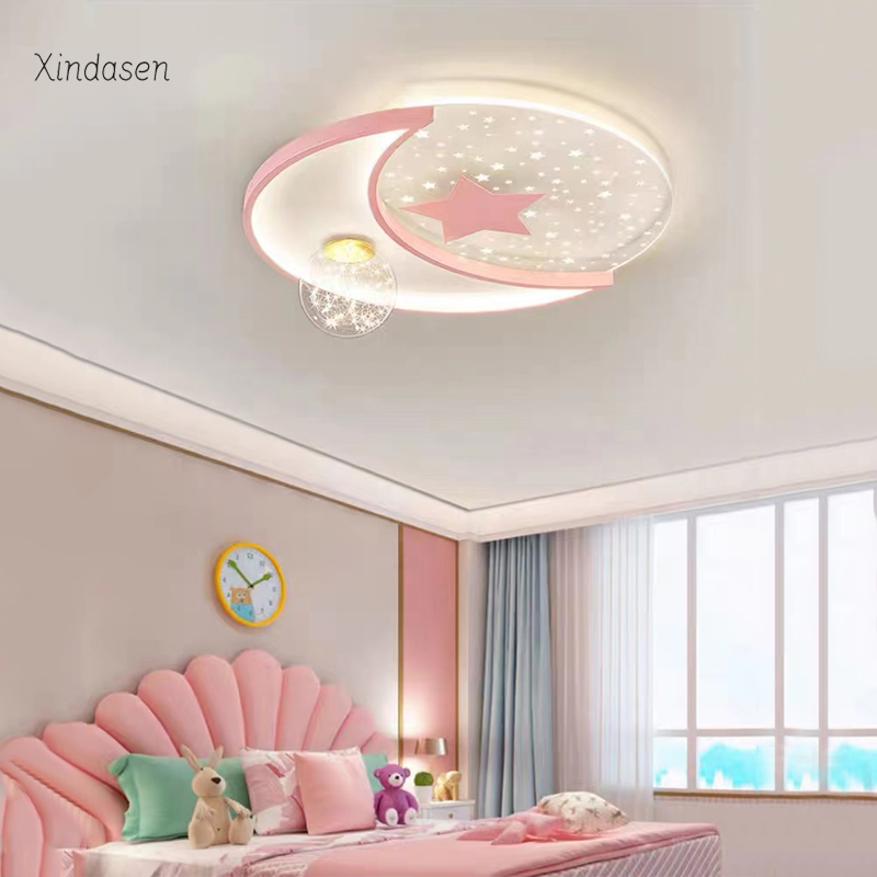Creative Moon Star Ceiling Lam - Baby Nursery Ceiling Light recension och pris