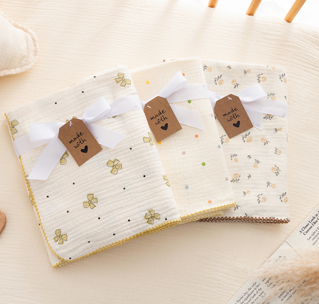 100*130cm Summer Baby Swaddle  - Baby Girl Nursery Quilt recension och pris