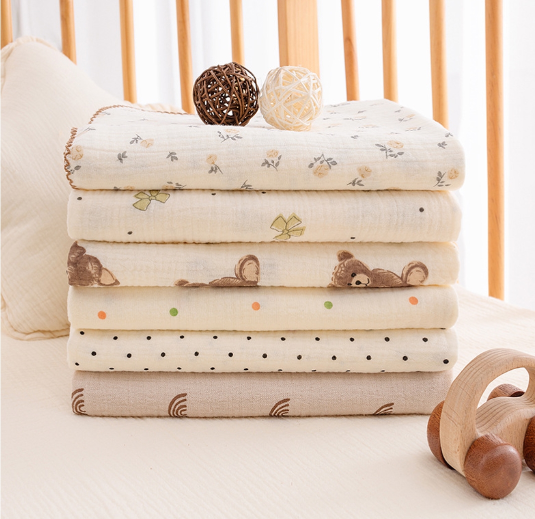 100*130cm Summer Baby Swaddle  - Baby Girl Nursery Quilt recension och pris