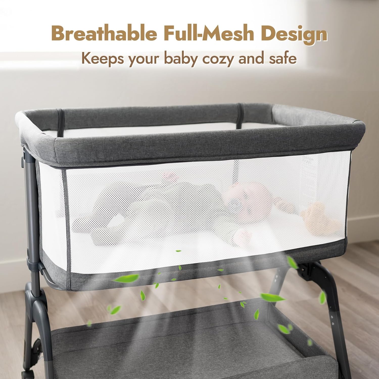 Baby Bassinet, Bedside Bassine - Bassinet Bedside Sleeper recension och pris