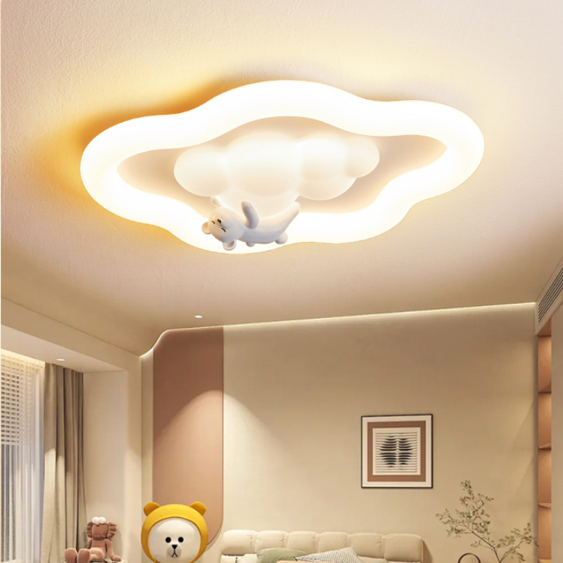 Cute white Cloud ceiling Light - Baby Nursery Ceiling Light recension och pris