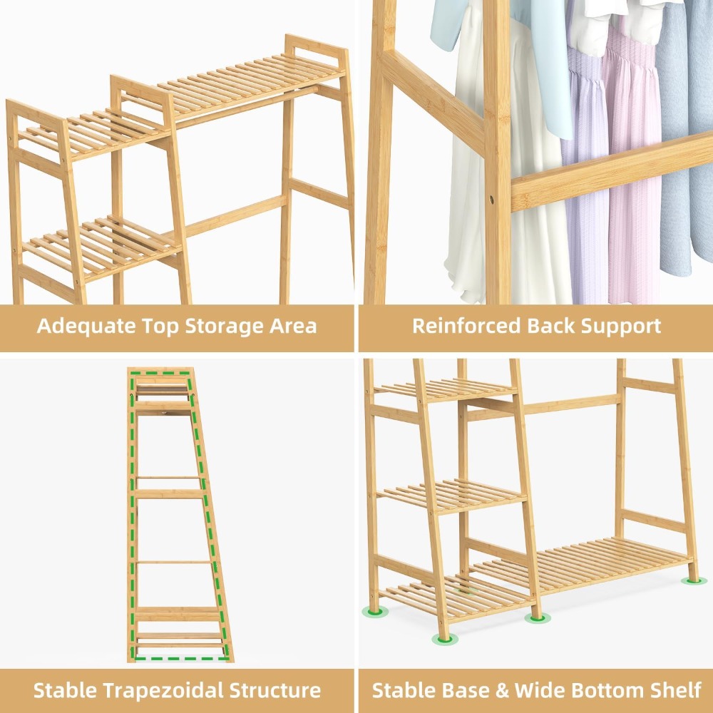 US Shipping Kids Clothing Rack - Baby Nursery Wardrobe recension och pris