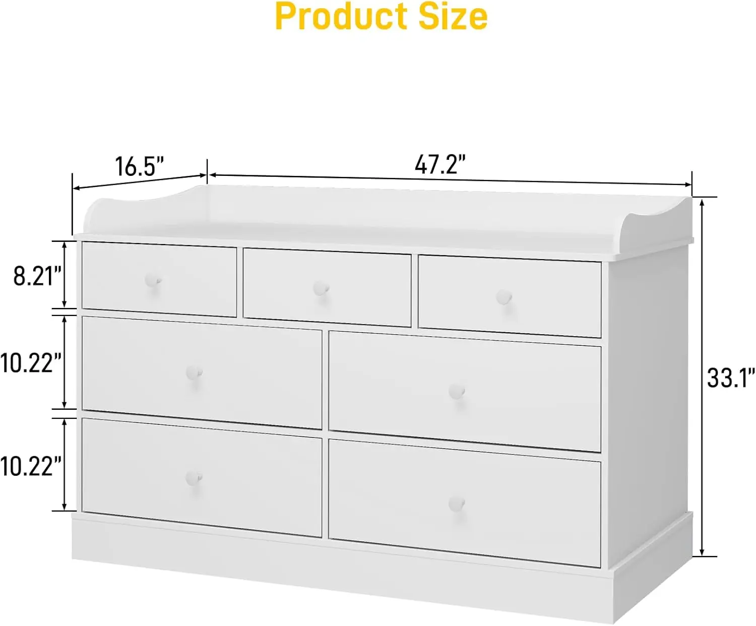 hot-sellingKids Dresser Cabine - Baby Nursery Chest Of Drawers recension och pris