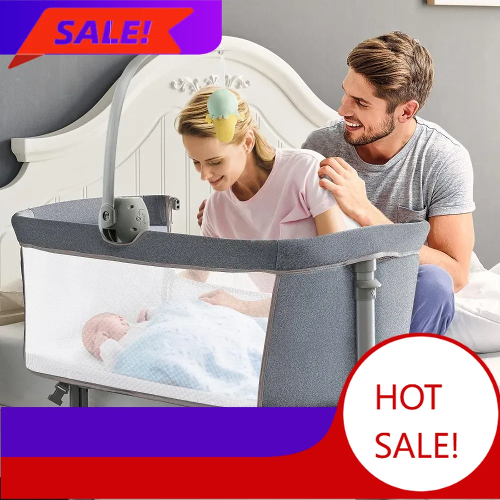 Hot salesBaby Bassinet Bedside - Bassinet Bedside Sleeper recension och pris