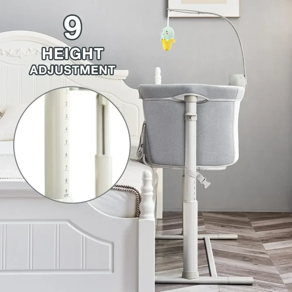 Hot salesBaby Bassinet Bedside - Bassinet Bedside Sleeper recension och pris