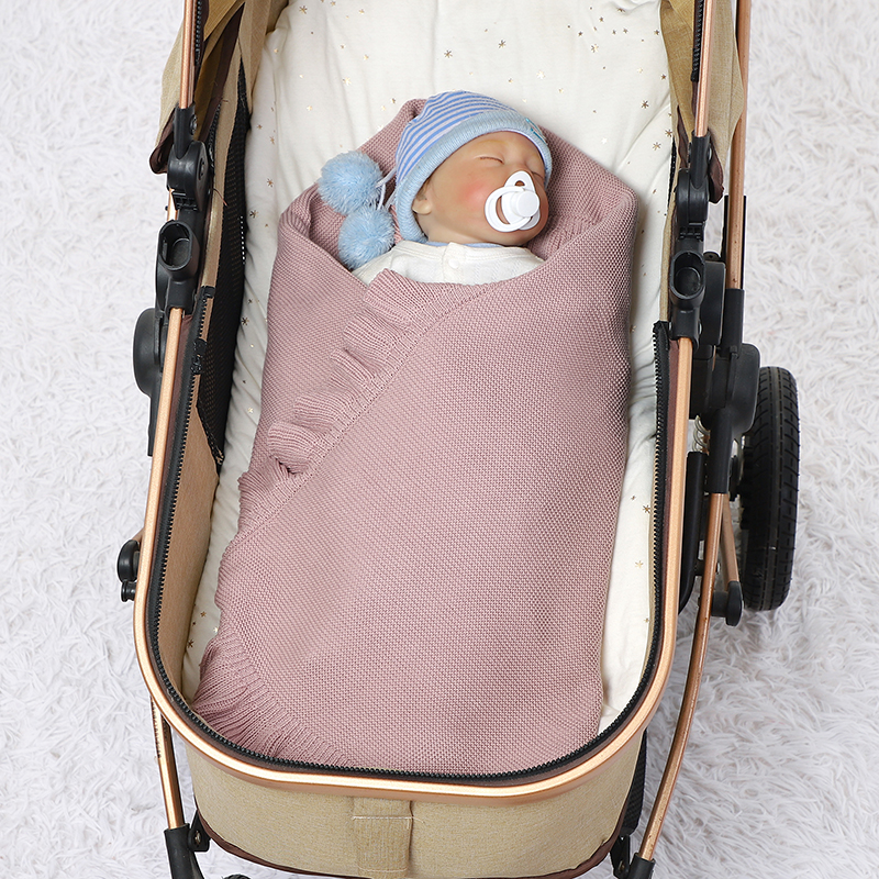 Dual-Use Baby Blankets Newborn - Baby Girl Nursery Quilt recension och pris