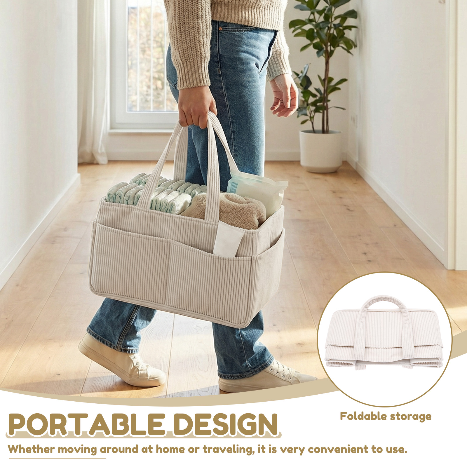 Baby Diaper Caddy Organizer Po - Baby Nursery Organization Ideas recension och pris