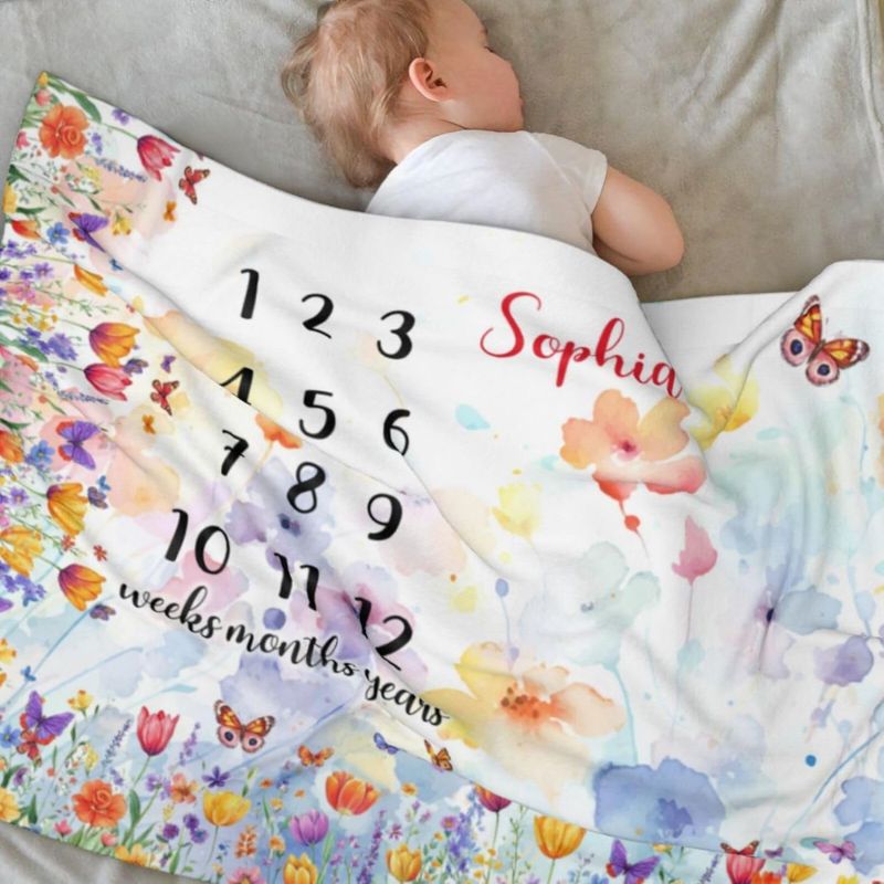 VIKAMA Wildflower Butterfly Ba - Baby Nursery Unisex recension och pris