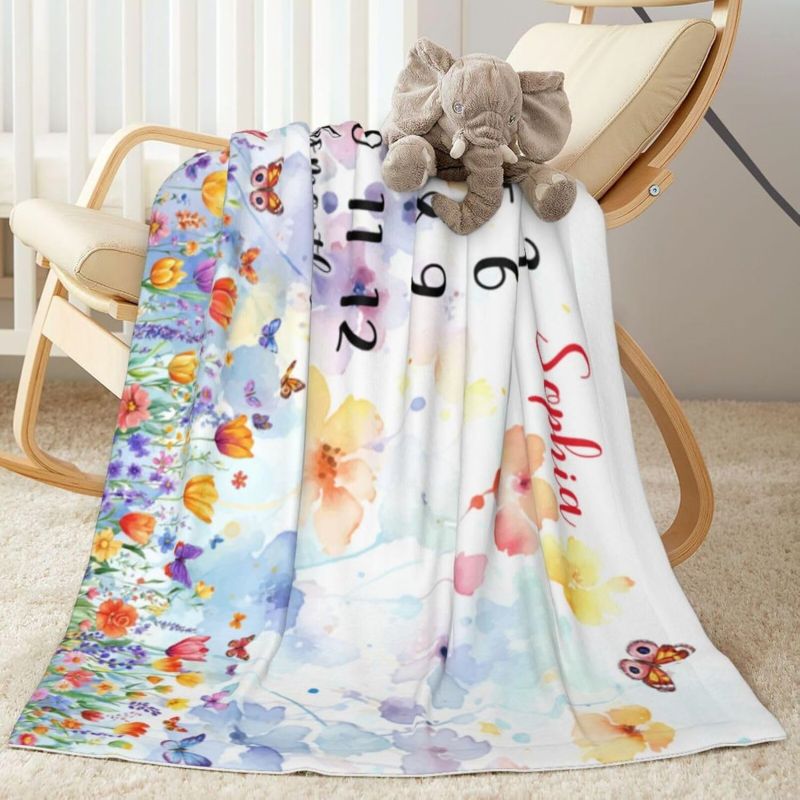 VIKAMA Wildflower Butterfly Ba - Baby Nursery Unisex recension och pris