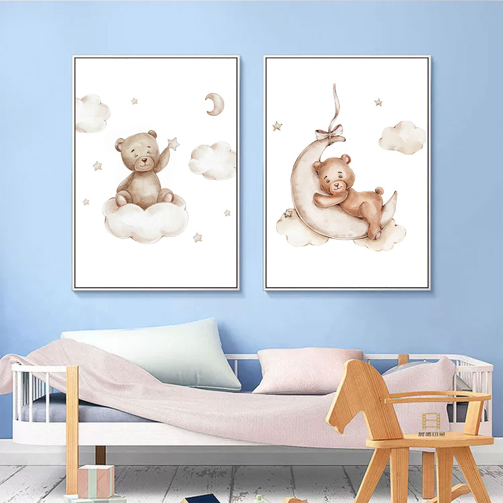 3PCS Frameless Cartoon Balloon - Baby Nursery Picture Frames recension och pris