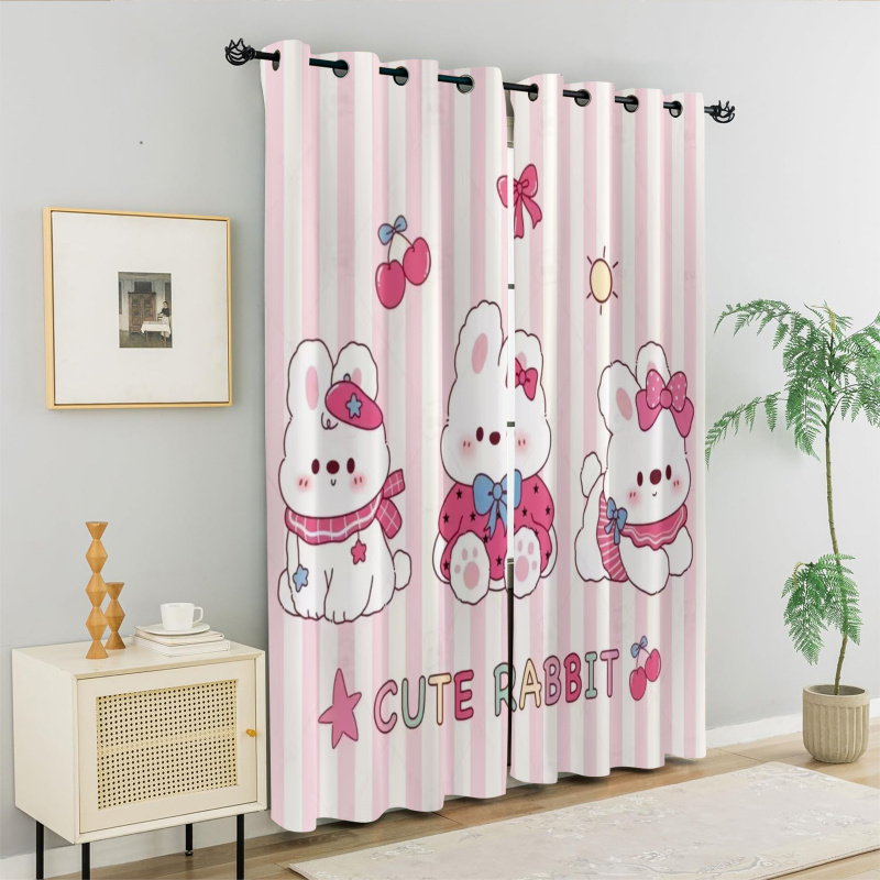 2Pcs Hello Kitty Blackout Curt - Baby Nursery Blackout Curtains recension och pris