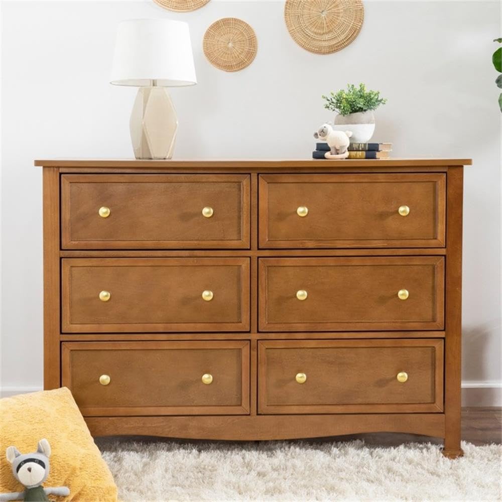6-Drawer Baby Dresser For Nurs - Baby Nursery Chest Of Drawers recension och pris