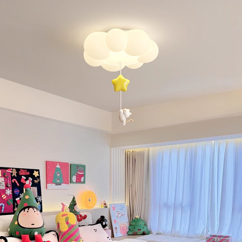 Modern Children's Room Cloud C - Baby Nursery Ceiling Light recension och pris