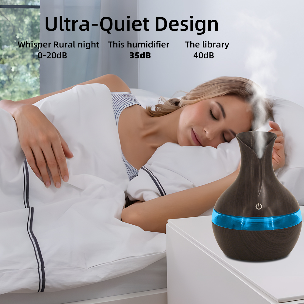 300ml USB Humidifier with Remo - Humidifier Nursery Quiet recension och pris