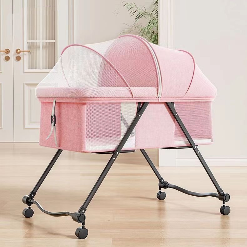 Portable Bassinet Cover with M - Bassinet Bedside Sleeper recension och pris