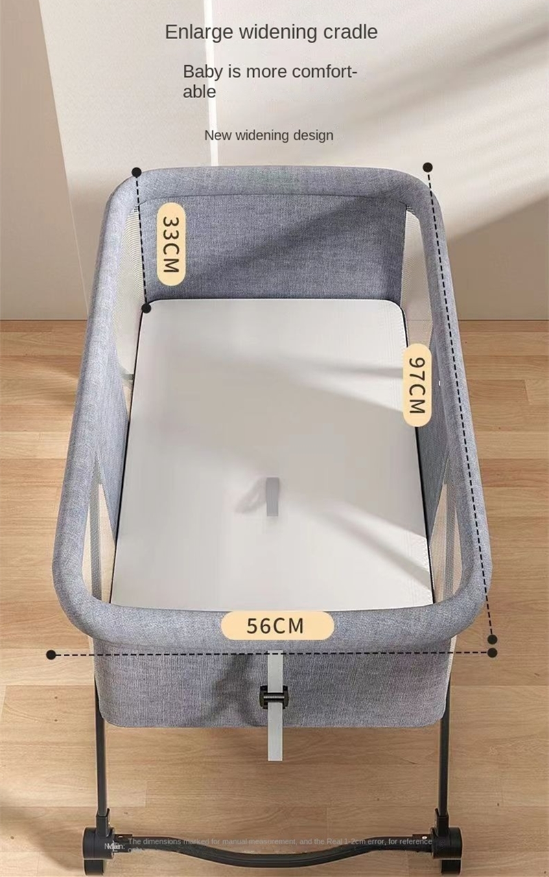 Portable Bassinet Cover with M - Bassinet Bedside Sleeper recension och pris