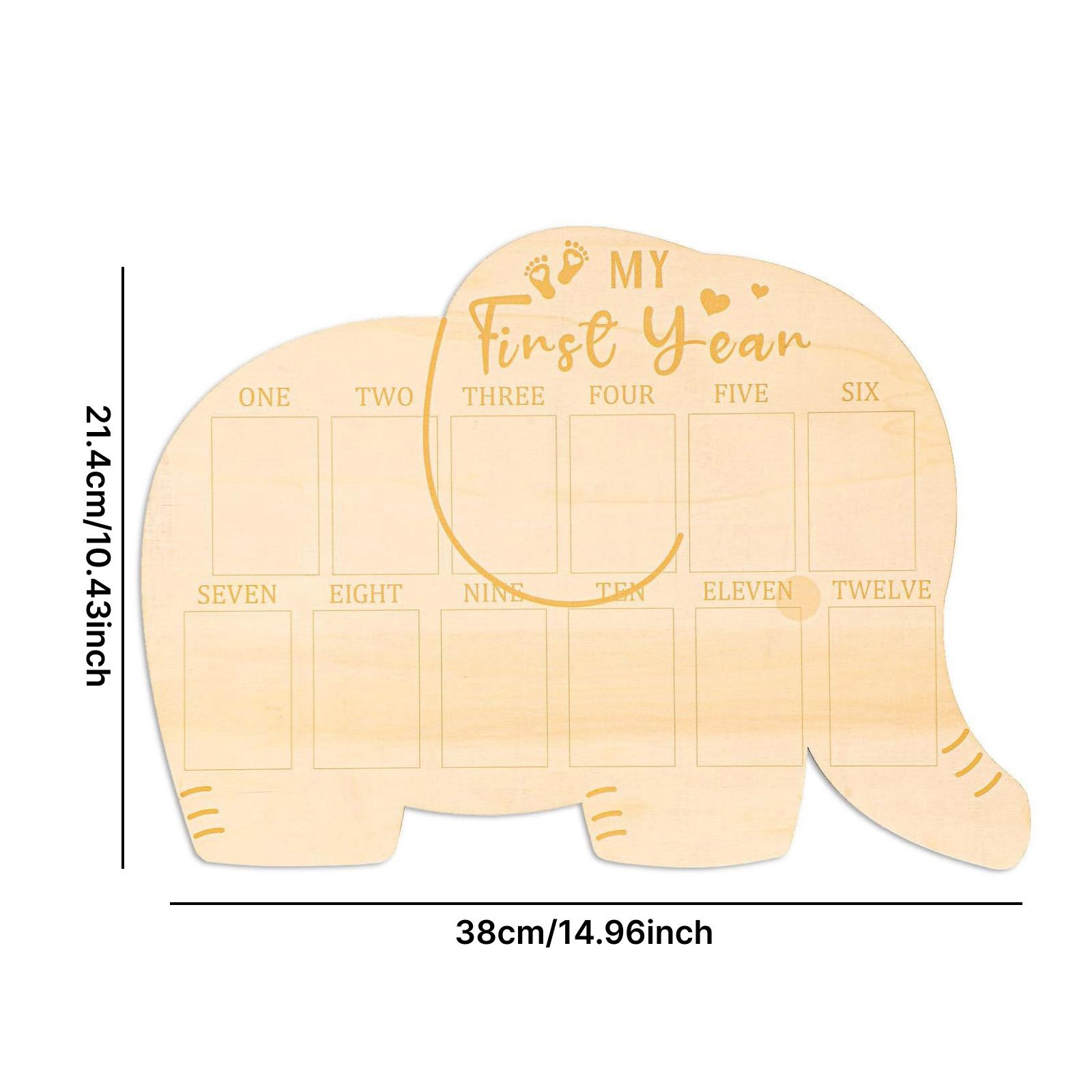 Baby Photo Board Wood Frame Tw - Baby Nursery Picture Frames recension och pris
