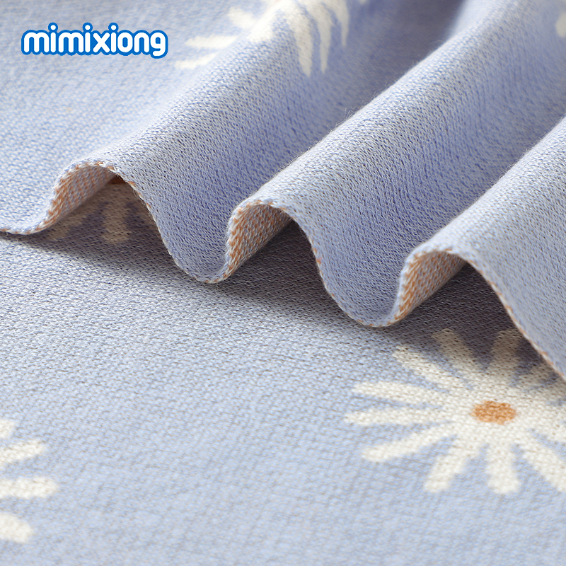 Baby Floral Blankets Knitted A - Baby Girl Nursery Quilt recension och pris