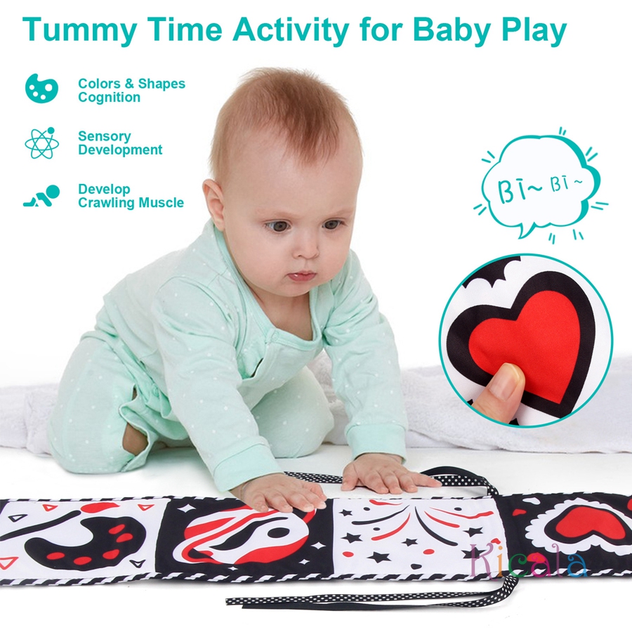 Baby Cloth Book High Contrast  - Baby Nursery Books recension och pris