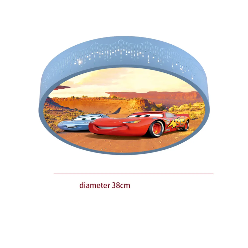 2025 Cartoon Car Round Led Cei - Baby Nursery Ceiling Light recension och pris